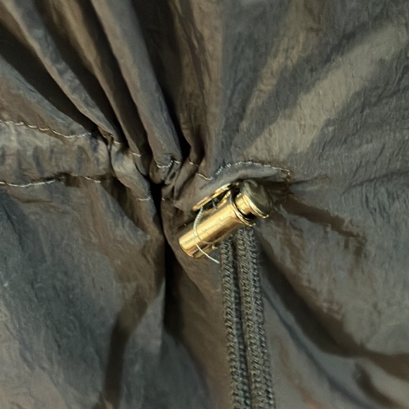 Nwot Soma Weekend rain jacket with waist sinches, zippered front, hood and - Picture 4 of 7